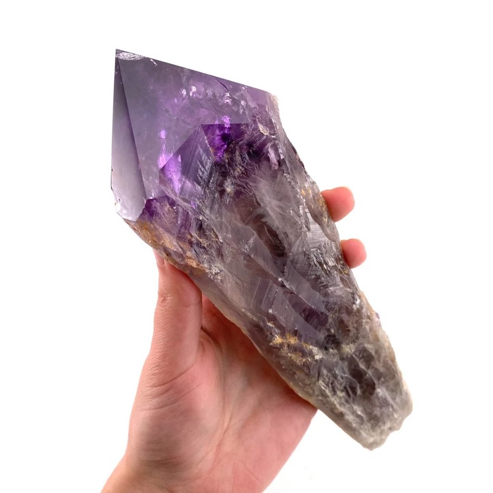 XL Elestial Raw Amethyst Point (from Brazil)